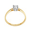 Solitaire Moderne - 0.50 ct. - diamanten ring