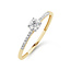 Solitaire Chic - 0.37 ct. diamanten ring