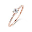Solitaire Chic - 0.37 ct. diamanten ring