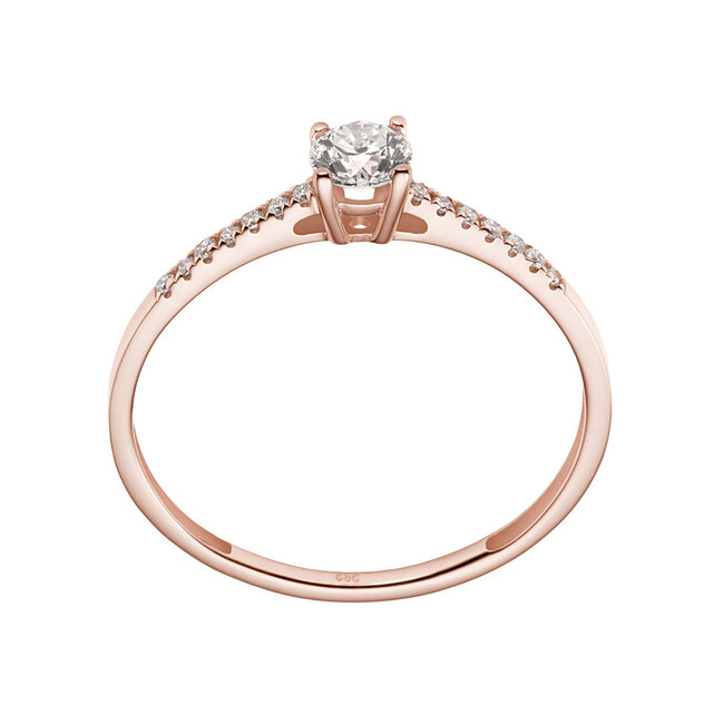Solitaire Chic - 0.37 ct. diamanten ring