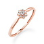 Rosette - 0.09 ct. - diamanten ring