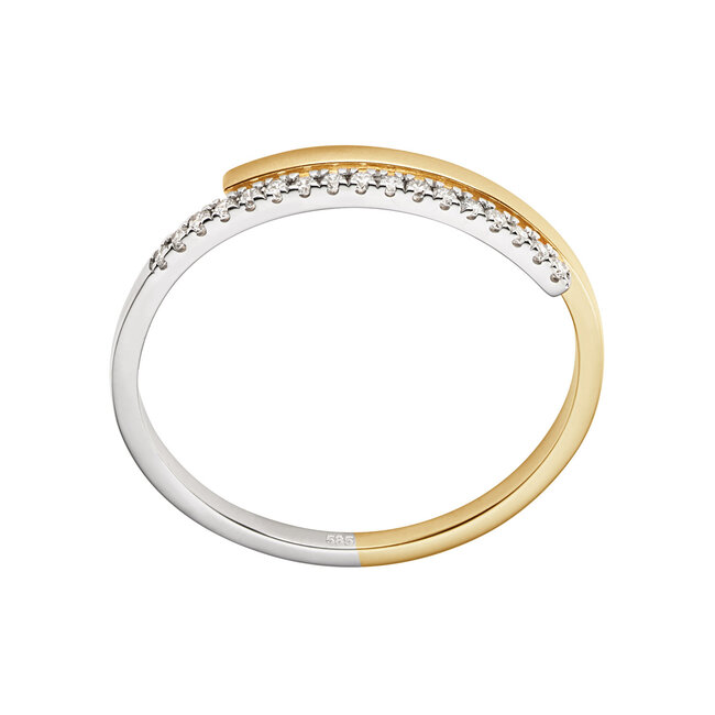 Infini No. 7 - 0.09 ct. - diamanten ring