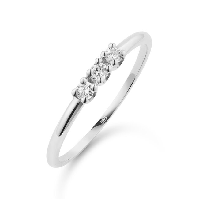 Memoire - 0.15 ct - diamanten ring