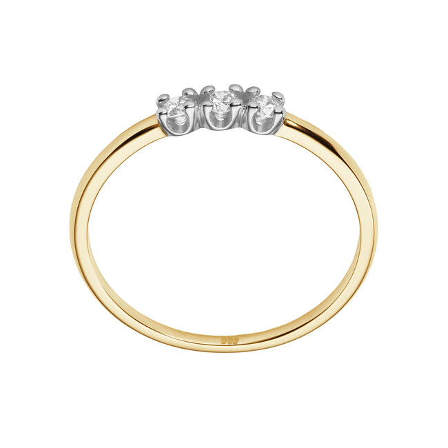 Memoire - 0.15 ct - diamanten ring