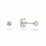 Solitaire Classique - 0.10 ct. - Diamanten oorstekers