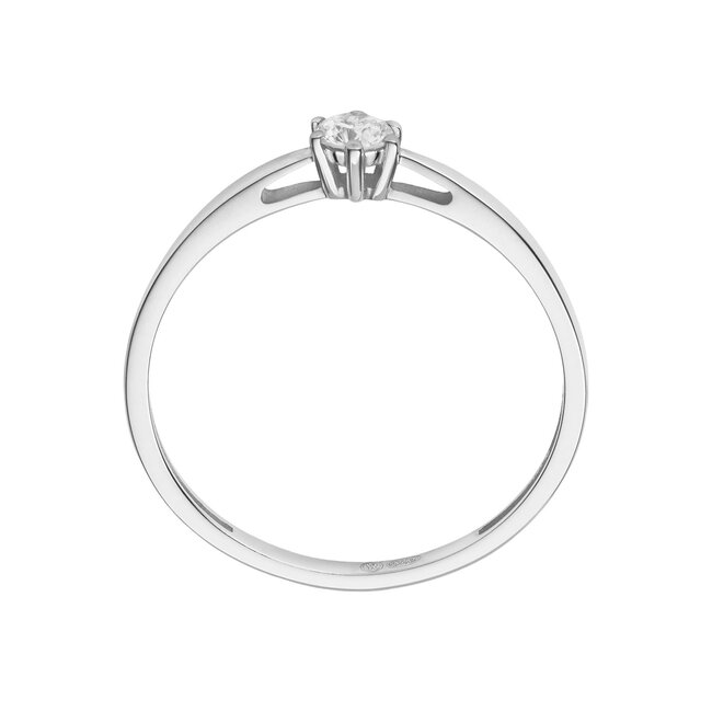 Solitaire Classique - 0.15 ct. - Diamanten ring