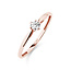 Solitaire Classique - 0.15 ct. - Diamanten ring