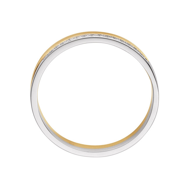 Infini No. 8 - 0.06 ct. - diamanten ring