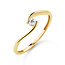 Infini No. 3 - 0.10 ct. - diamanten ring