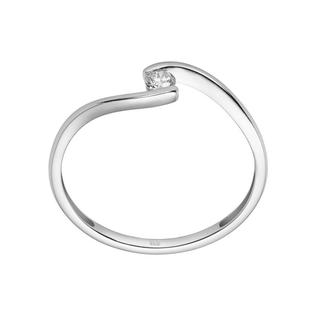 Infini No. 3 - 0.10 ct. - diamanten ring