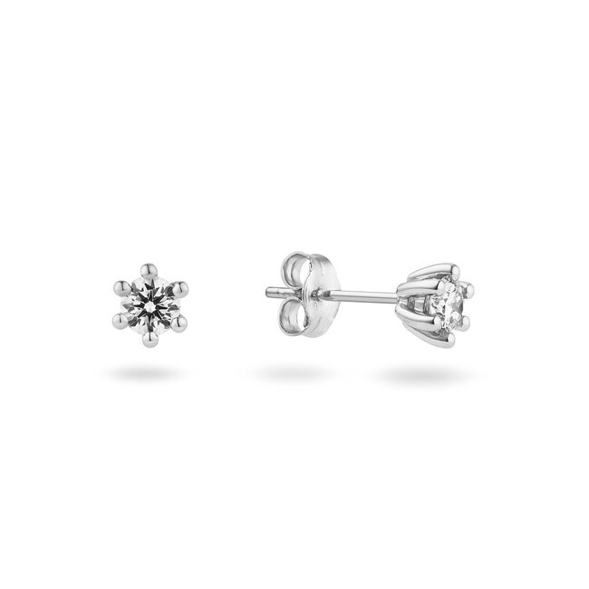 Solitaire Classique - 0.40 ct. - Diamanten oorstekers