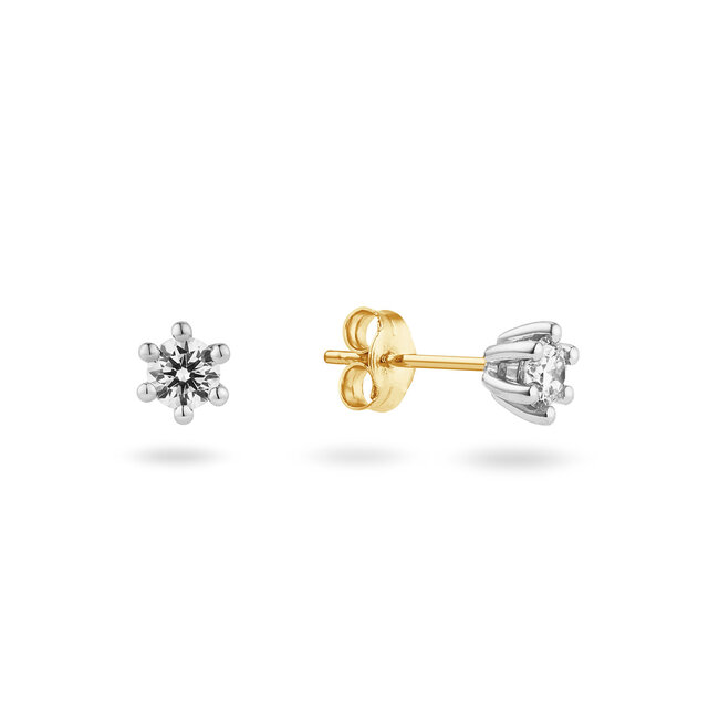 Solitaire Classique - 0.40 ct. - Diamanten oorstekers