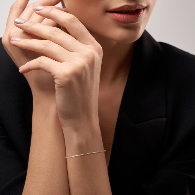 Tennis armband - 0.5 ct