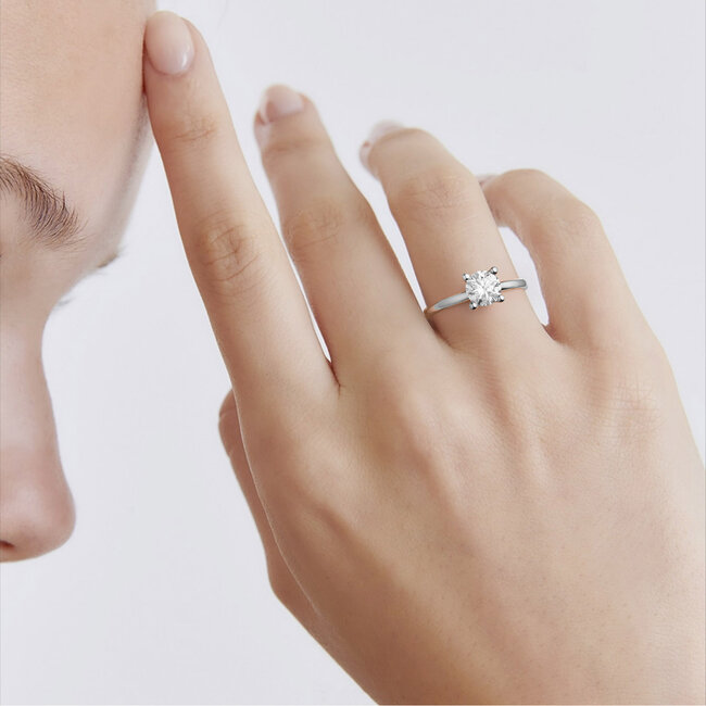 Solitaire Modern Elite - 1.00 ct - diamanten ring