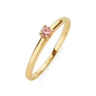 Solitaire Elite - Roze diamant - 0.10 ct
