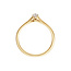Yara Solitaire Elite Oval ring - 0.20 ct ovale lab-grown diamant
