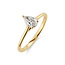 Yara Solitaire Elite Pear ring - 0.50 ct peervormige lab-grown diamant