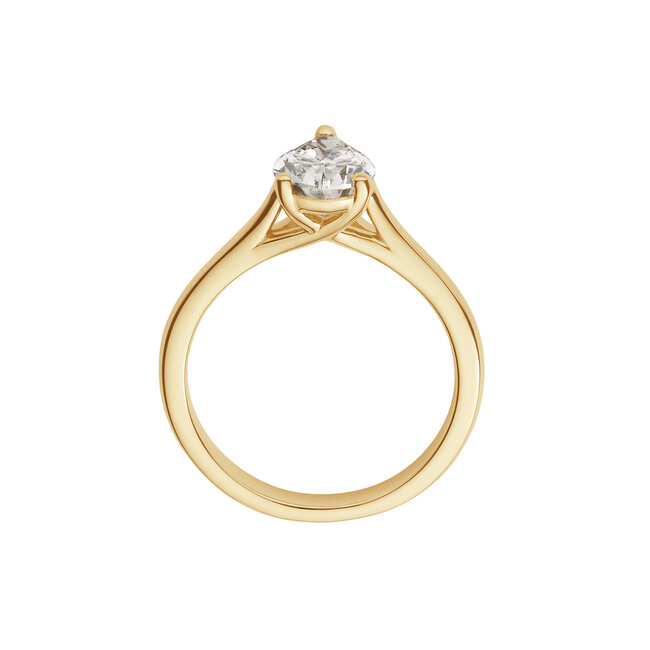 Yara Solitaire Elite Pear ring - 1.50 ct peervormige lab-grown diamant