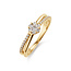 Rosette - 0.27 ct lab-grown diamanten ring