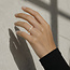 Yara Pavé ring - 0.25 ct lab-grown diamant