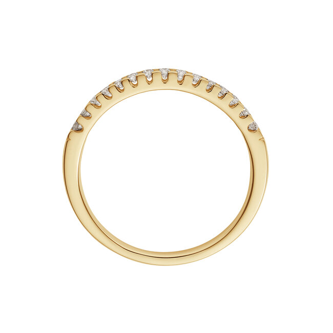 Yara Sider Castle aanschuifring - 0.15 ct lab-grown diamant