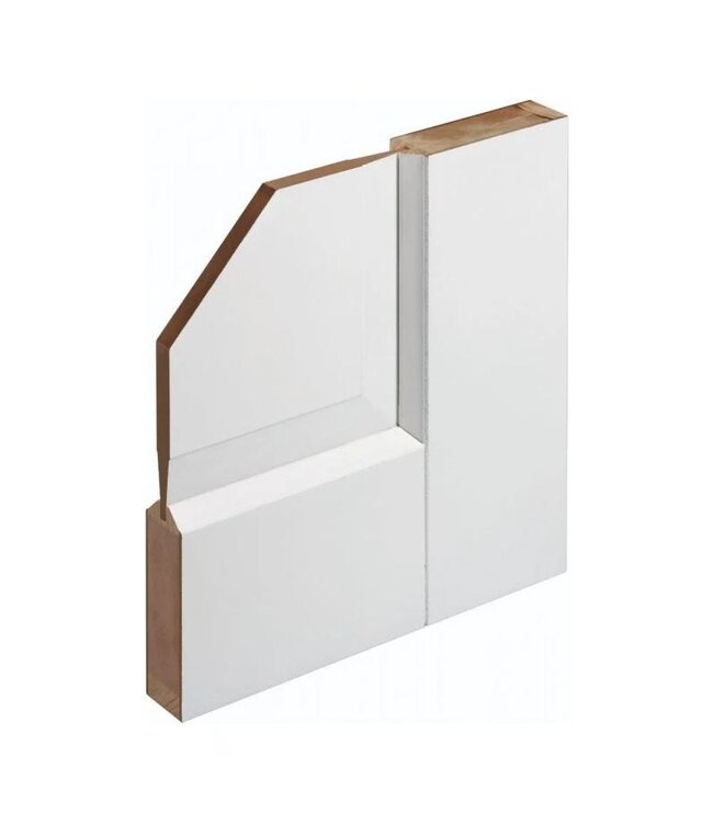 Skantrae Skantrae binnendeur SKS 1235 Facet blank glas