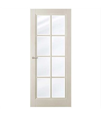Austria Austria binnendeur  Classic White Naarden Satijn Facet Glas
