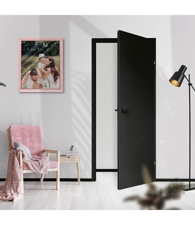 Austria Austria binnendeur Fertig Schwarz - Opdek