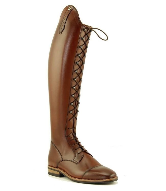 Petrie Boots Petrie Florence CYB calf leather multi functional laced ridingboot with a zipper