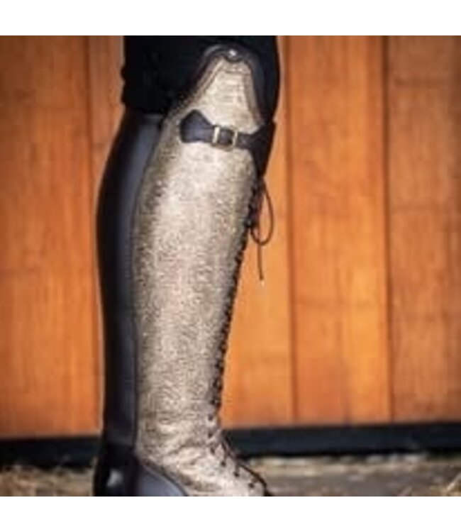 Petrie Boots Petrie Florence CYB kalfleer multi functioneel rijglaars met rits aan de voor binnenkant