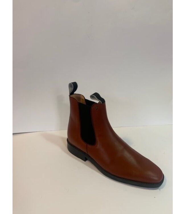 Petrie Rijlaarzen JO134 Petrie Populair cognac cow  leather ankle boot  UK 9.0
