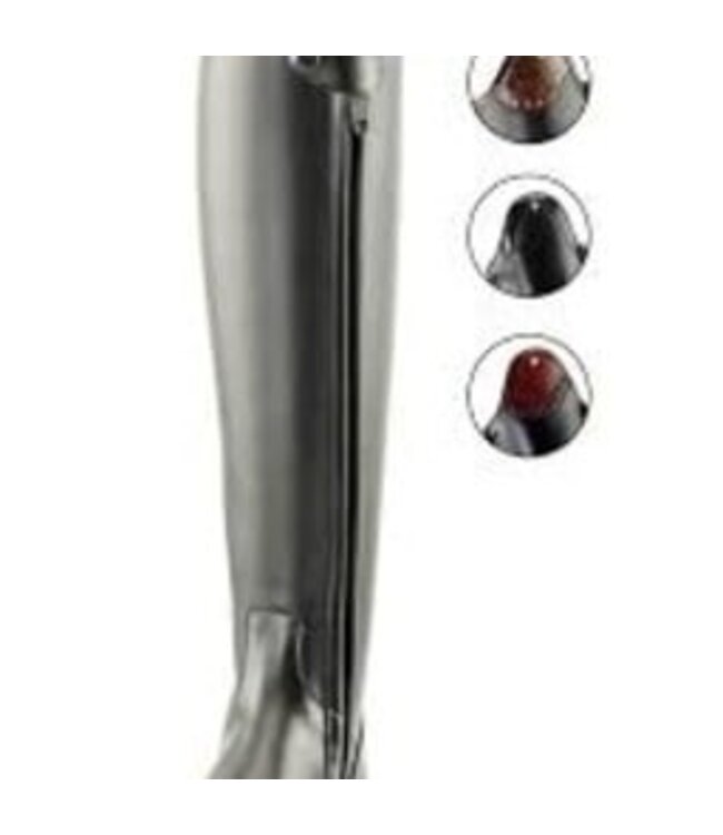 Petrie Boots Petrie Bergamo dressage boots with decorative stroke or cap available in black, brown, blue and cognac