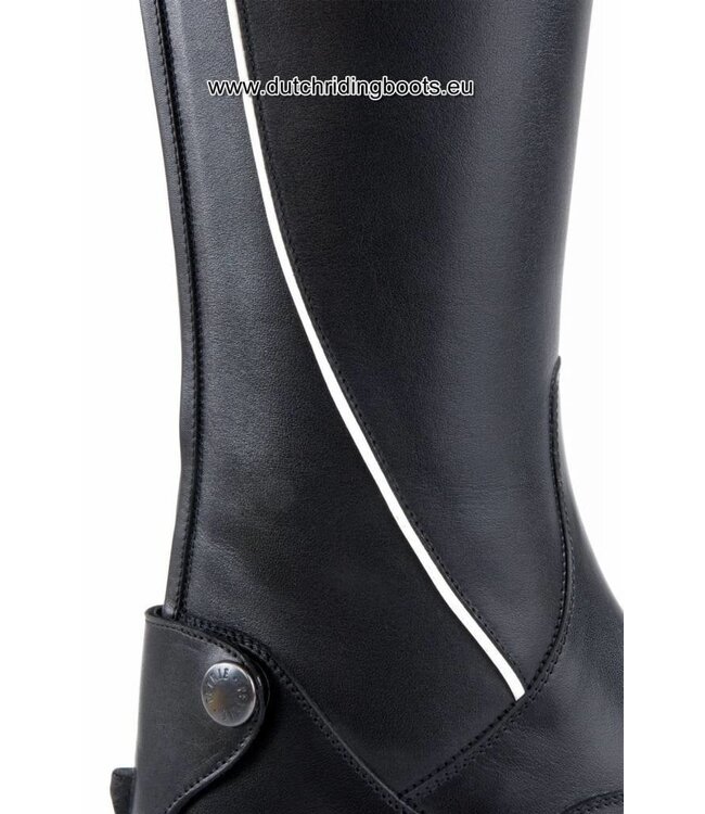 Petrie Zipper Boots (at the back) 25% discount Z334-4.5 Petrie Sportive in dark blue calf leather with white contrast stitching in size 4.5 45-34 series 8 HE