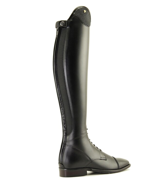 Petrie Boots J010-5.0 Petrie Riva black Laced Ridingboot with and top-cuff "stardust"  size 38 48-35 L