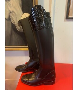 Petrie Jumping Boots (laced) 25% discount Z012-5.0 Petrie Melbourne Juvenile extra with croco top 5.0 47-35 XHE