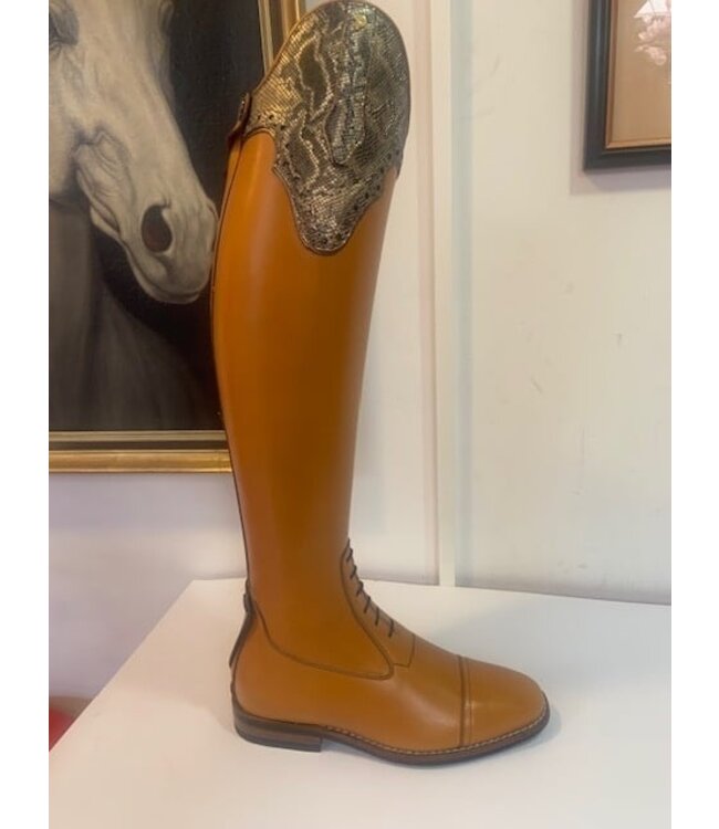 Petrie Jumping Boots (laced) 25% discount J053-5.0  Petrie Coventry london calf + classic cuff UK size 5.0 47-35 XHE