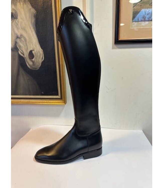 Petrie Boots D701-38 Petrie Padova dressage black with patent leather stroke EU 38-48-35-2 L