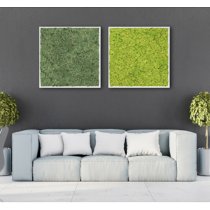 Obraz z mchu prostokątny