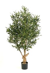 Sztuczna roślina z gałązkami oliwnymi
