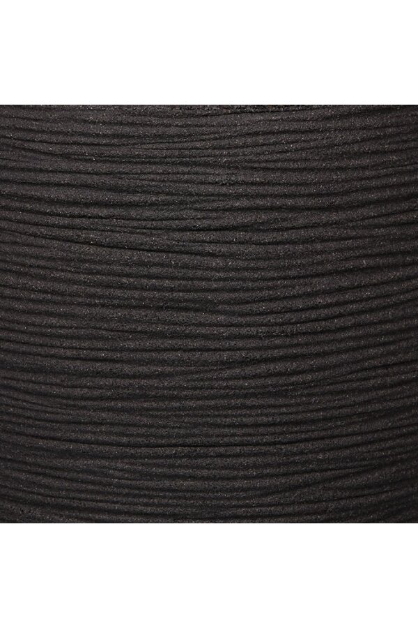 Wazon elegancki niski czarny