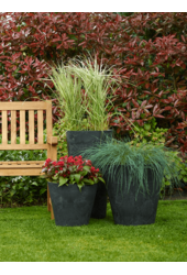 Doniczka Claire Ø 22cm czarna