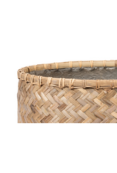 Pleciony kosz impregnowany L