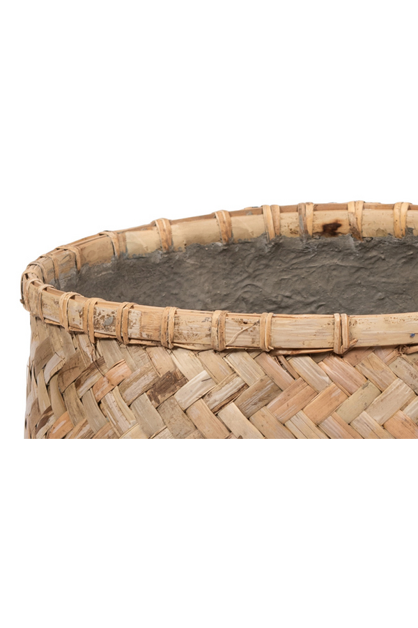 Pleciony kosz impregnowany M