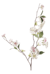 Sztuczna gałązka w kolorze różowym kwiatu brzoskwini