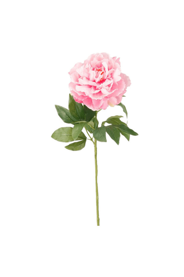 Różowy sztuczny kwiat piwonii