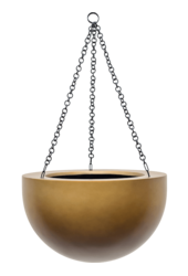 Wisząca miska, matowa szarość