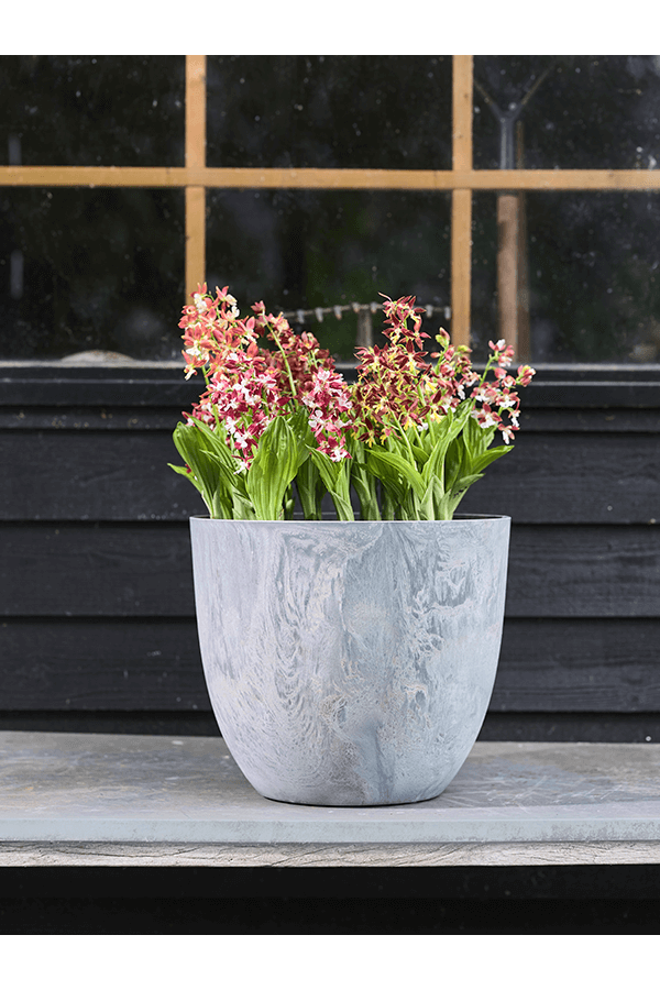 Doniczka Bola antracytowa Ø 33 cm