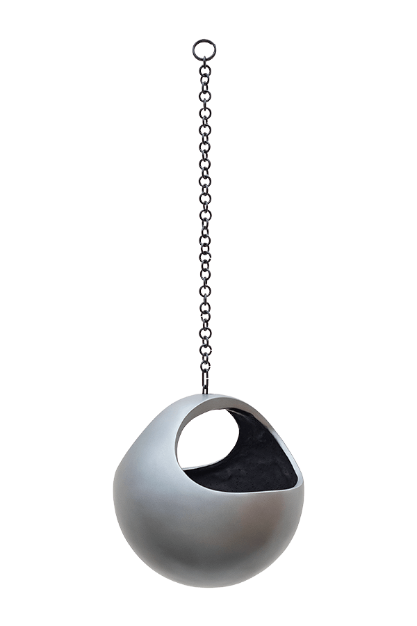 Baq Gradient Wiszący kosz matowy szary