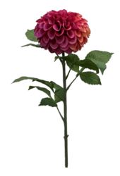 Sztuczna roślina Dahlia Pompon