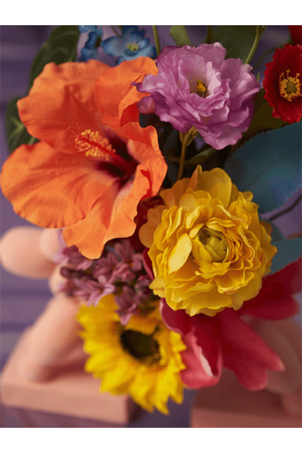 Sztuczna roślina Ranunculus Spray 50 cm